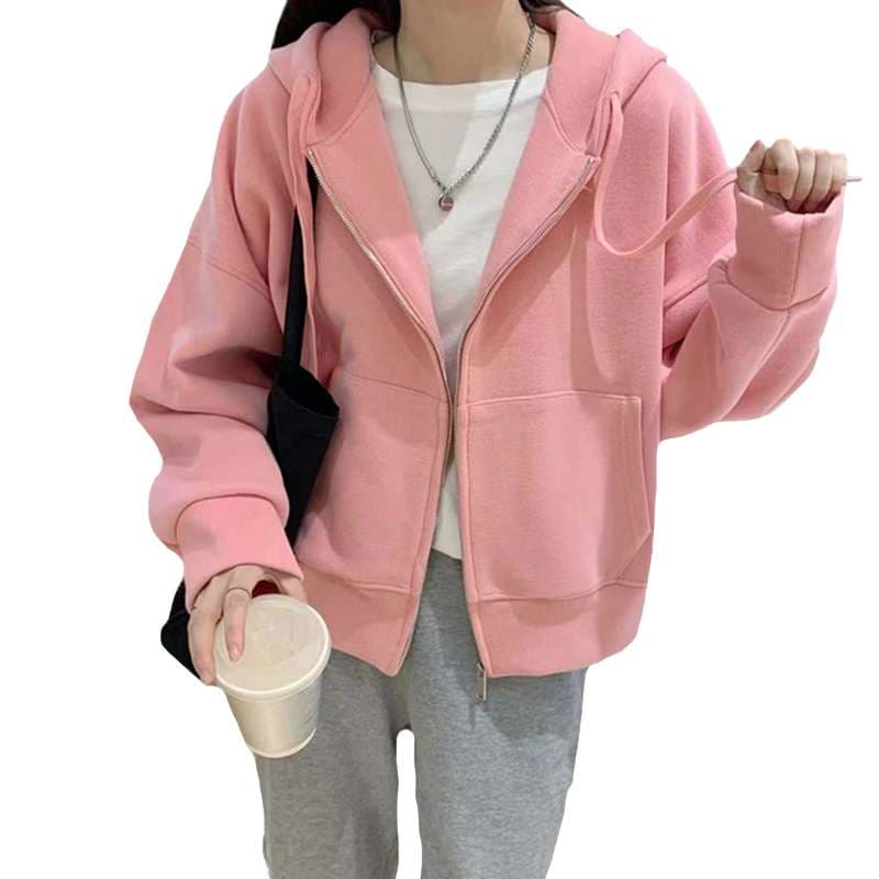ピンクコーデ ふんわりオーバーサイズパーカー